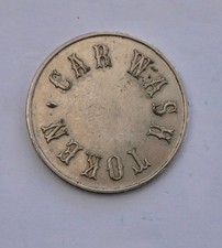 "SHELL CAR WASH TOKEN", 24mm