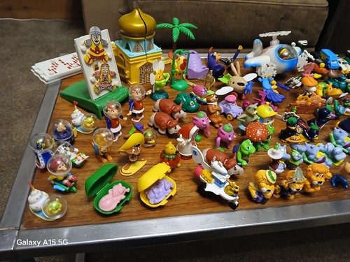 Assorted vintage kinder egg - vintage,