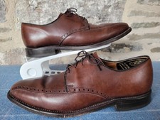 Allen Edmonds Shoes Mens UK 9.5 Brown Leather Wendell Oxford Bicycle Made in USA