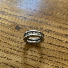 BVLGARI B ZERO 1 STERLING SILVER RING STAMPED