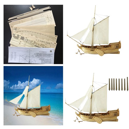 Sailing boat model - sailing,
