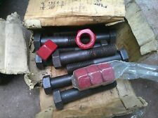 2 - 1" Whitworth x 5" Long Hex Head Bolts c/w Plain Nuts - BSW