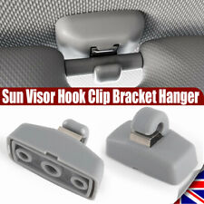 2x SUN VISOR BRACKET CLIP FOR VW GOLF MK4 LUPO T4 VAN CADDY MK3 3B0857561B GREY