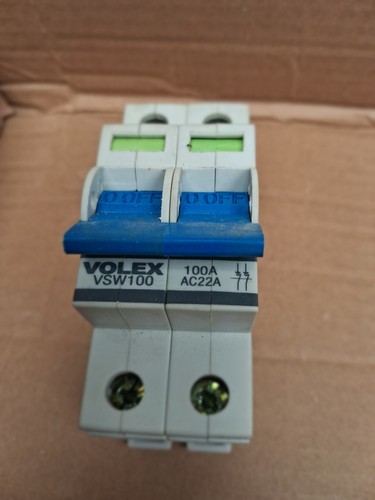 100 amp double pole main - double,