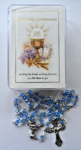 1st holy communion rosary - 1st,