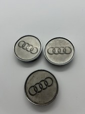 Audi Set of 3 Black Silver
