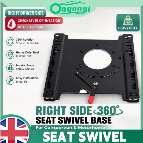 Right side 360 seat swivel - right, 360°