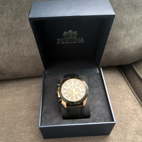 Festina chronograph black - festina, (black