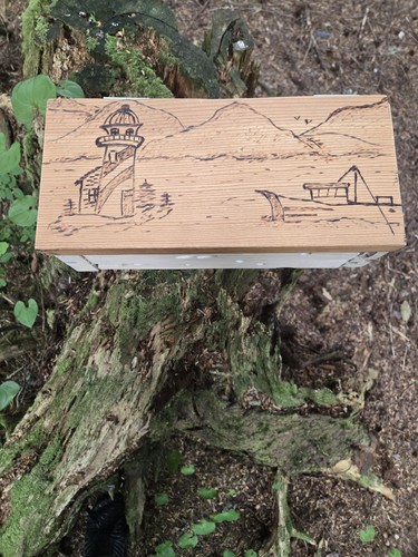 Handmade alaska memorial - in,