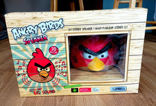 Gear4 Angry Birds Speaker With Power Supply & AV Cable Dock etc BOXED