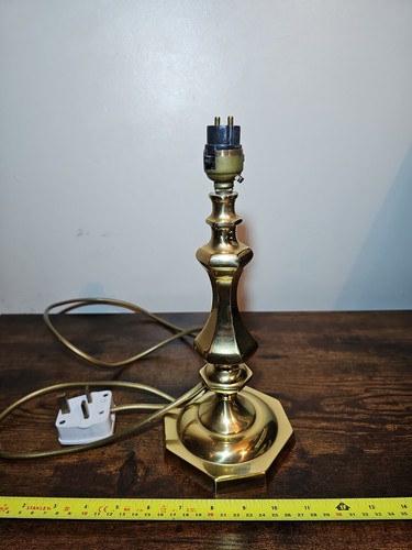Vintage heavy solid - solid, lamp