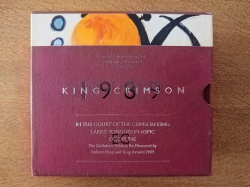 Rare king crimson 1989 - crimson, eg