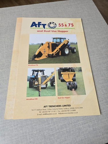 Aft45 tractor mounted trencher - aft45,