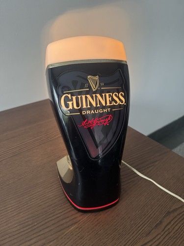 Guinness bar pump light - guinness,