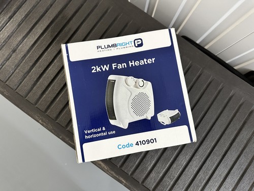 Plumbright 2kw fan heater - fan,