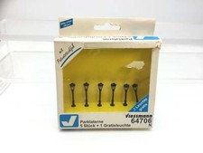 Viessmann 64706 N Gauge Park Lamp Black 33mm LED Warm White (6)