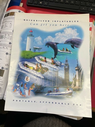 1995 quicksilver inflatable - quicksilver,