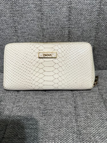 Dkny zip around wallet cream - dkny,