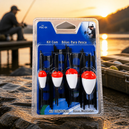 Pre rigged fishing - 4x, bobbers