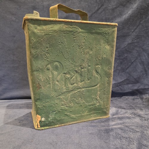 Vintage pratt petrol - can, /