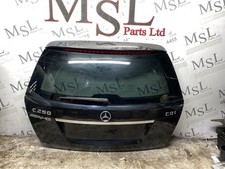 MERCEDES BENZ W204 C CLASS 4 DOOR ESTATE 2011 REAR TAILGATE BLACK 197 (DENTED)