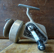 Vintage J W Young The Ambidex No2 Casting Reel in used but fully working order