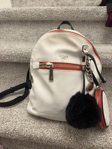 Guess mini backpack white and - mini,
