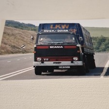 Husk Of Dover Scania 111 Truck/Lorry photo  6x4 