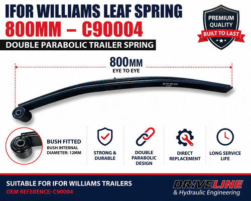Ifor williams leaf spring - ifor,