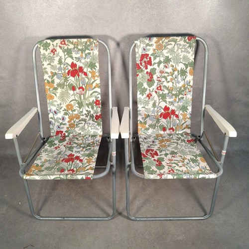Vintage folding garden chairs - folding,
