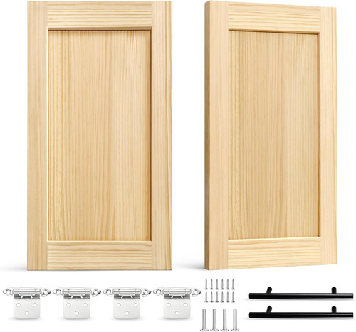 Pack unfinished pine shaker - unfinished,