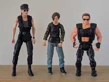 NECA Terminator 2 Sarah - John Connor figures & Secret Weapon Terminator Kenner