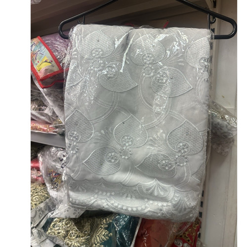 White embroidered traditional - white,
