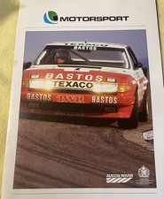 AUSTIN ROVER MOTORSPORT ,METRO 6R4 , RALLYING  