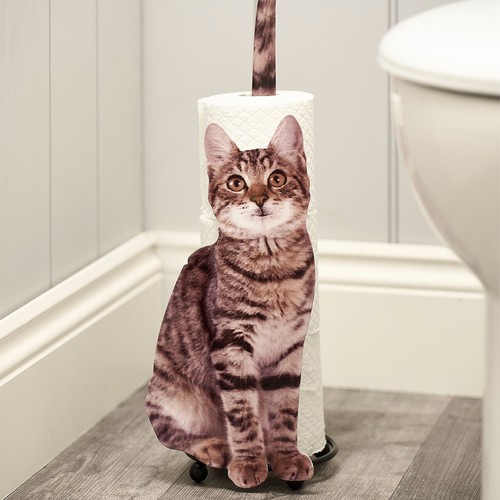 Cat design toilet - cat, holder