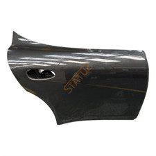Porsche Panamera 970 Right OS Rear Door Bare Skin Shell Black 970