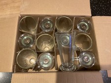 12 x Toughened Glass Tall