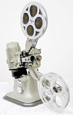 Bell And Howell 613H 16mm Cine Film Projector + Case & Matching Reels, ART DECO