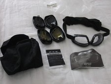 British Army issue ESS V12 Advancer ballistic/tactical assault goggles.