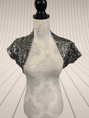 Sparkly sequin bolero shrug - sparkly, bolero/shrug