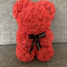 Rose Bear Flower Teddy Bear