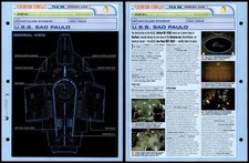 U.S.S. Sao Paulo - USS Defiant - Star Trek Fact File Page