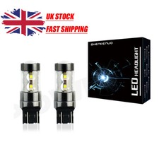 For Opel Zafira Tourer-7443 WHITE LED Sidelight Daytime Running Light DRL Bulbs