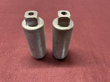 Old School GT Haro Dyno Bikes Pegs Set Silver 26T Bmx Bike 195 gr.