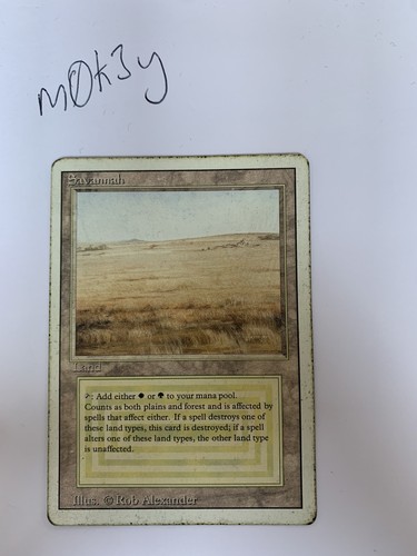 Mtg savannah revised - -,