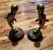 Beautiful brass dolphins - beautiful,