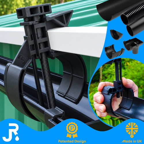 Shed gutter kit - gutter, 76mm