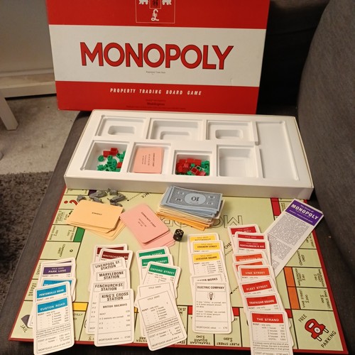 Vintage monopoly 1972 board - vintage,