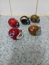 5 x Mini NFL Football Helmet
