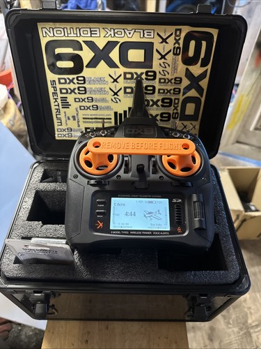 Spektrum dx9 transmitter black - transmitter,